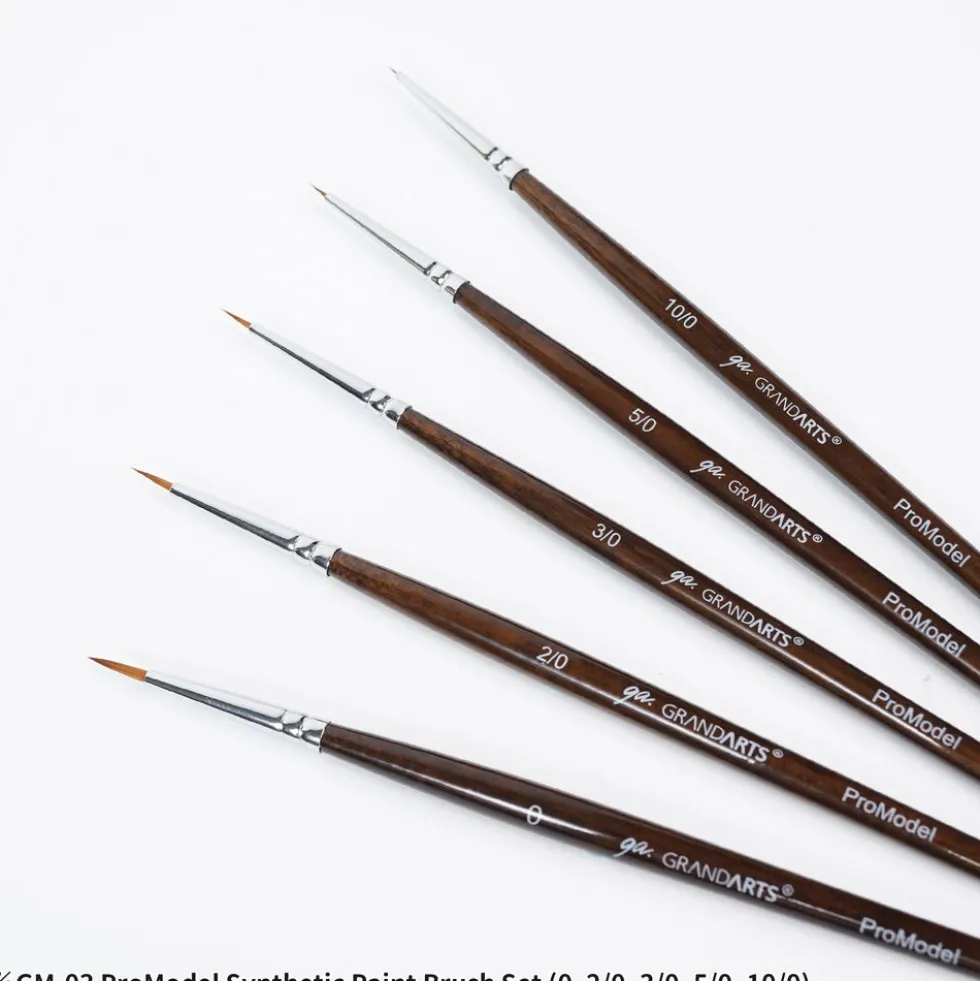 GrandArts x Madworks GM03 Advanced Synthetic Brush Set