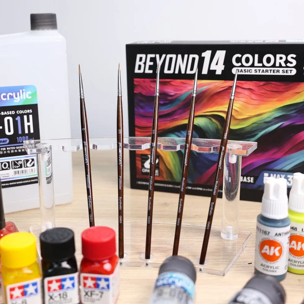 GrandArts x Madworks GM03 Advanced Synthetic Brush Set