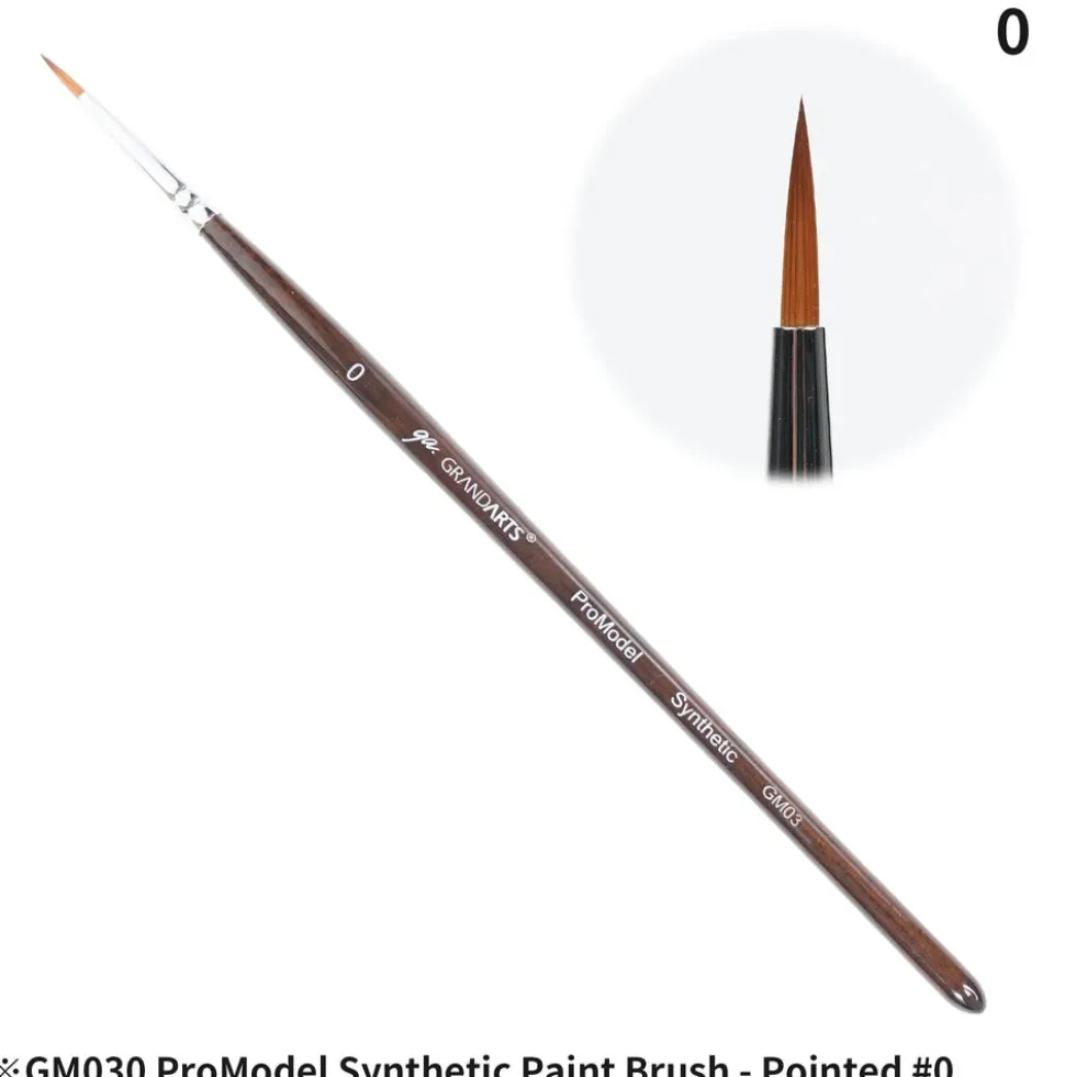 GrandArts x Madworks GM03 Advanced Synthetic Brush Set