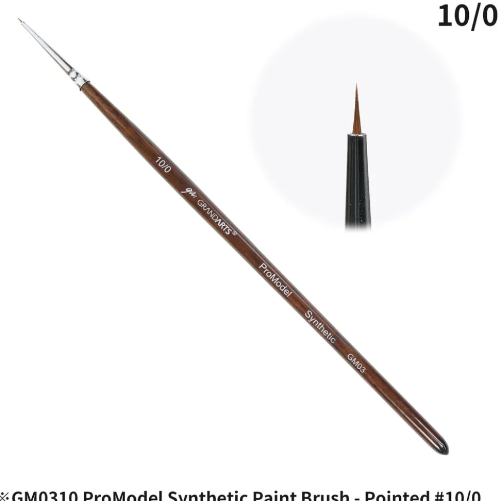 GrandArts x Madworks GM03 Advanced Synthetic Brush Set