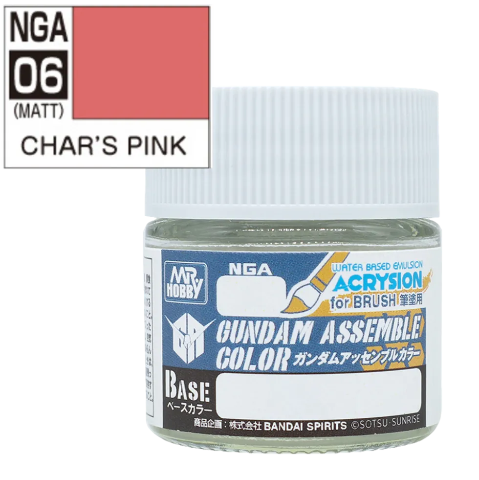 Gundam Assemble Color NGA06 Char's Pink 10ml