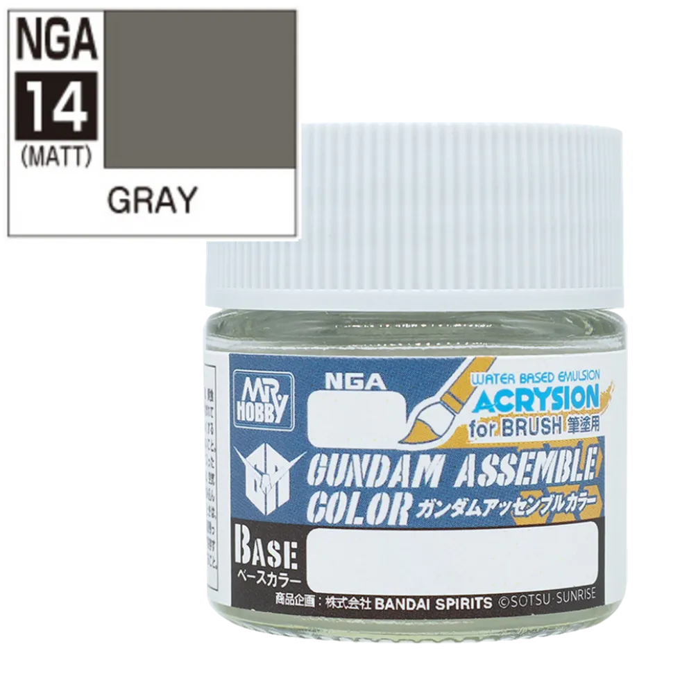 Gundam Assemble Color NGA14 Gray 10ml