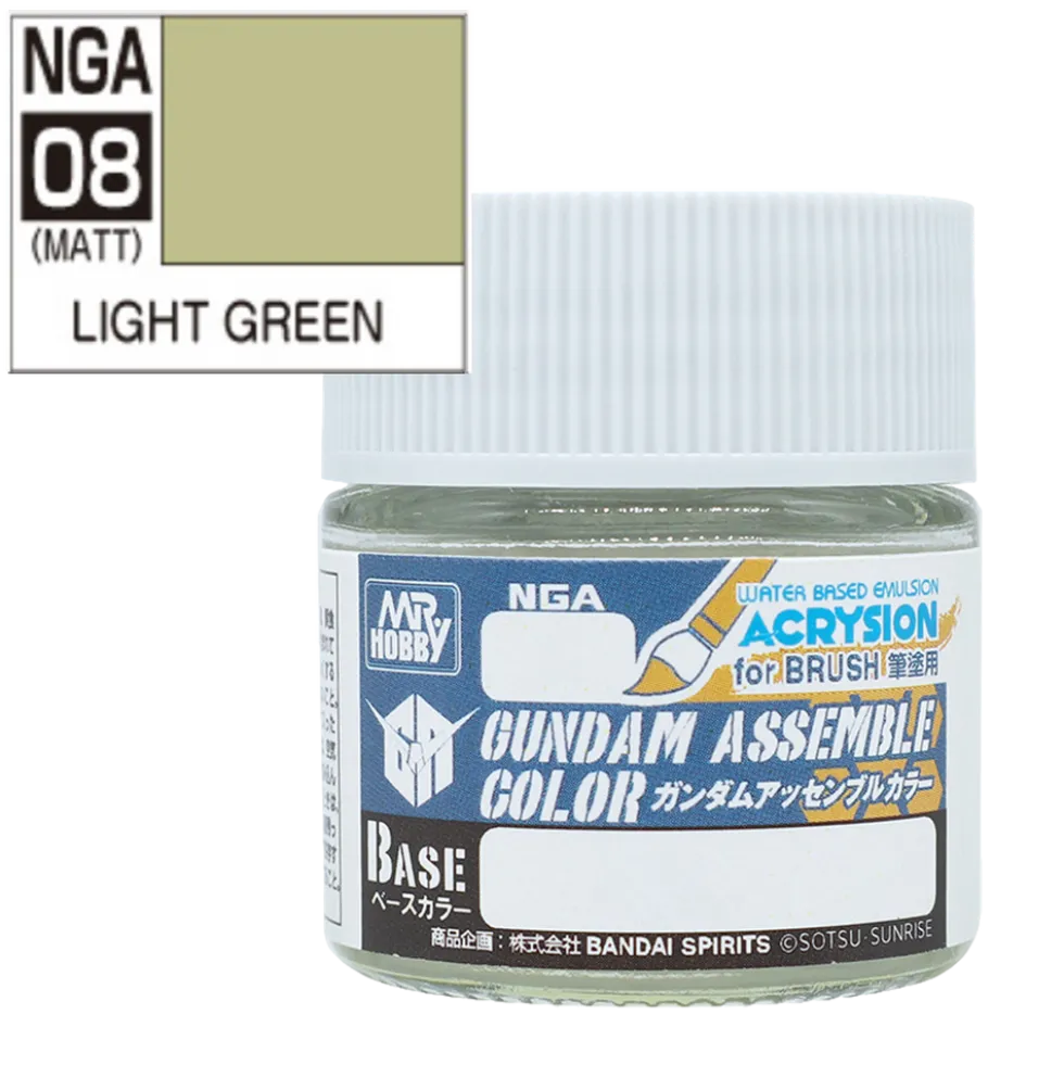 Gundam Assemble Color NGA08 Light Green 10ml
