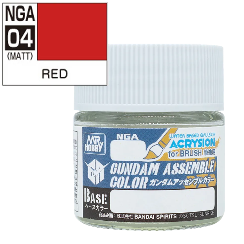Gundam Assemble Color NGA04 Red 10ml