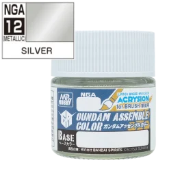 Gundam Assemble Color NGA12 Silver 10ml