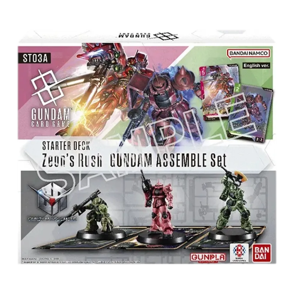 Gundam Card Game ASSEMBLE Starter Set - ST-01A Heroic Beginnings