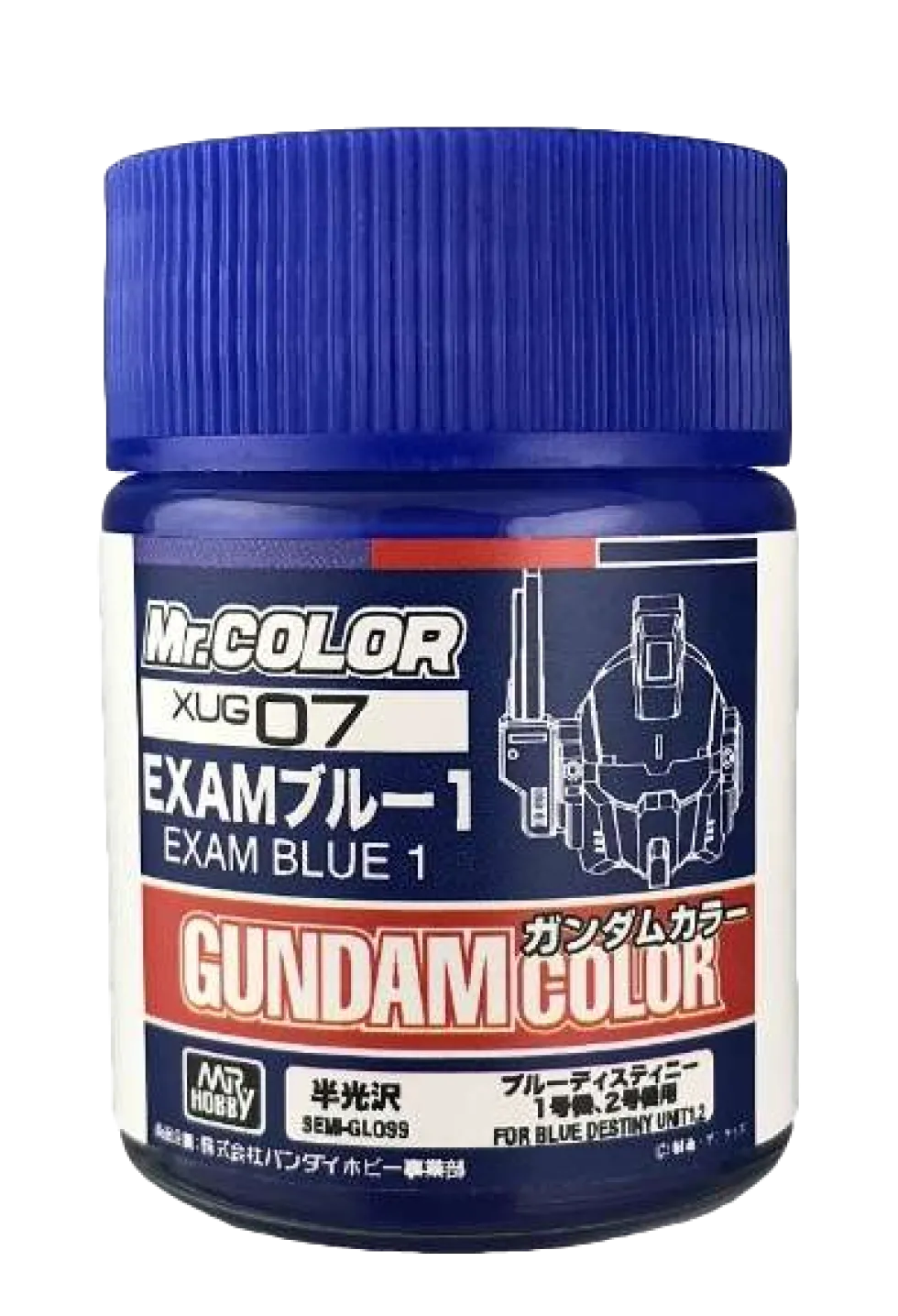 Gundam Color UG07 Exam Blue 1 18ml
