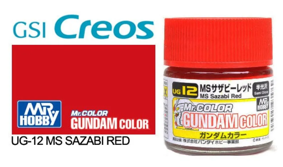 Gundam Color UG12 MS Sazabi Red 10ml