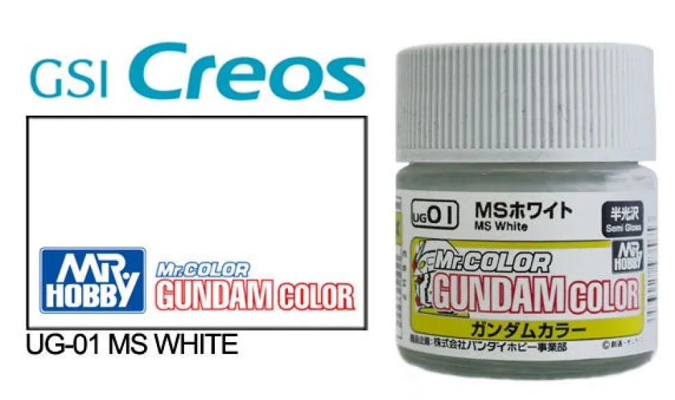 Gundam Color UG01 MS White 10ml