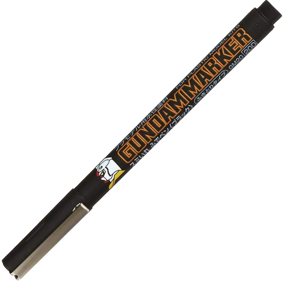 Gundam Marker Brush Type GM20 Black