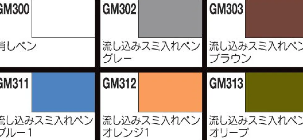 Gundam Marker Pouring Marker Set