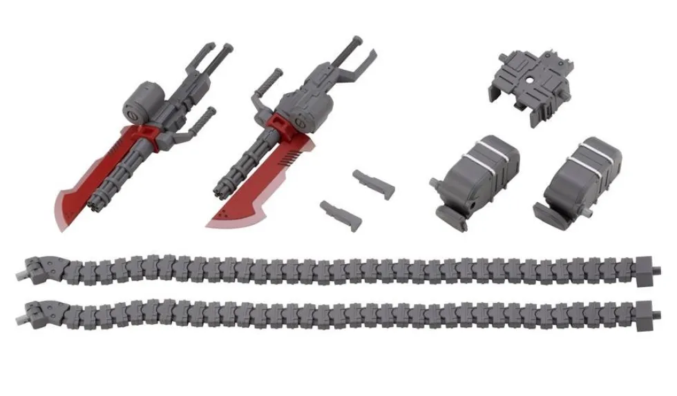Hexa Gear Governor Weapons Gatling Blade