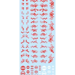 Hex Camouflage Decal 2 - Gray