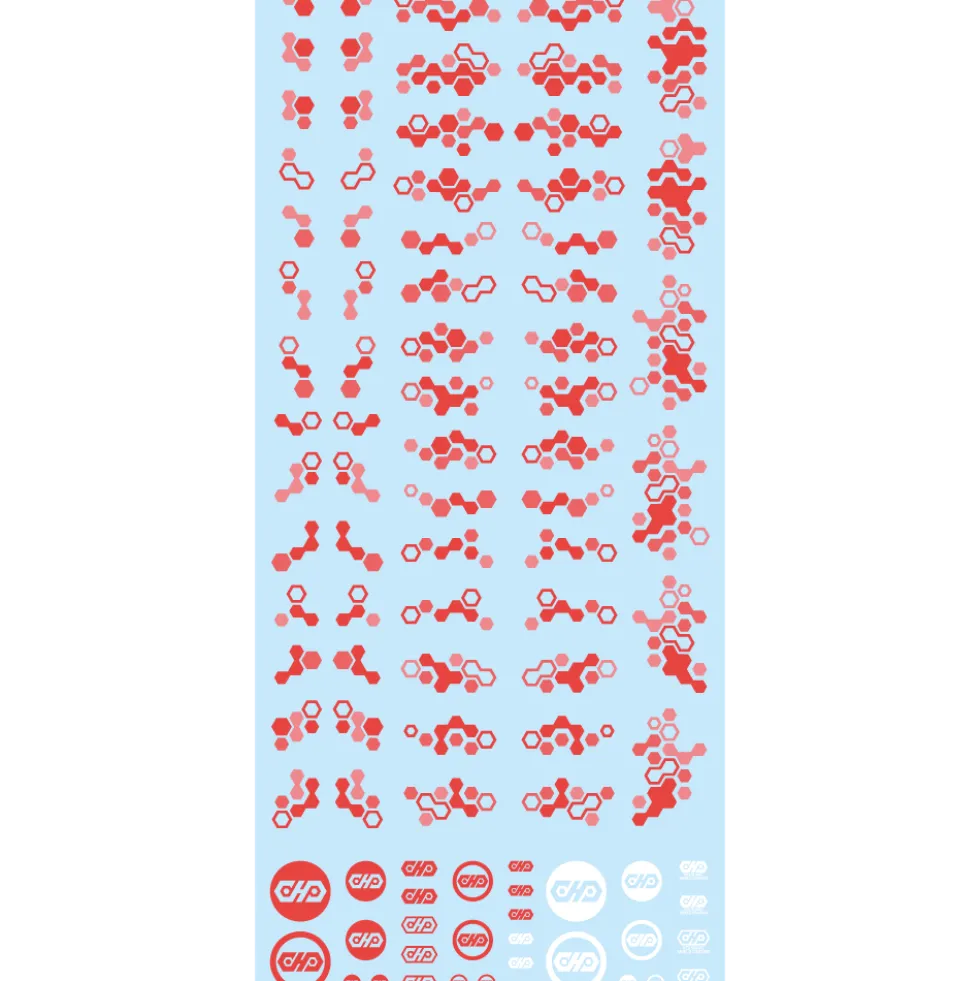 Hex Camouflage Decal 2 - Gray