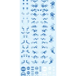 Hex Camouflage Decal 2 - Gray