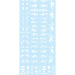 Hex Camouflage Decal 2 - Gray
