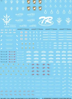 HG Barzam ARZ-154/RMS-154 Decals