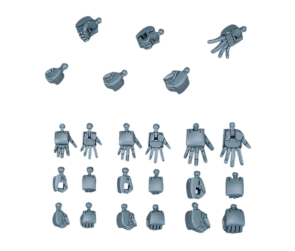HGBC 025 Jigen Build Knuckles (Round)