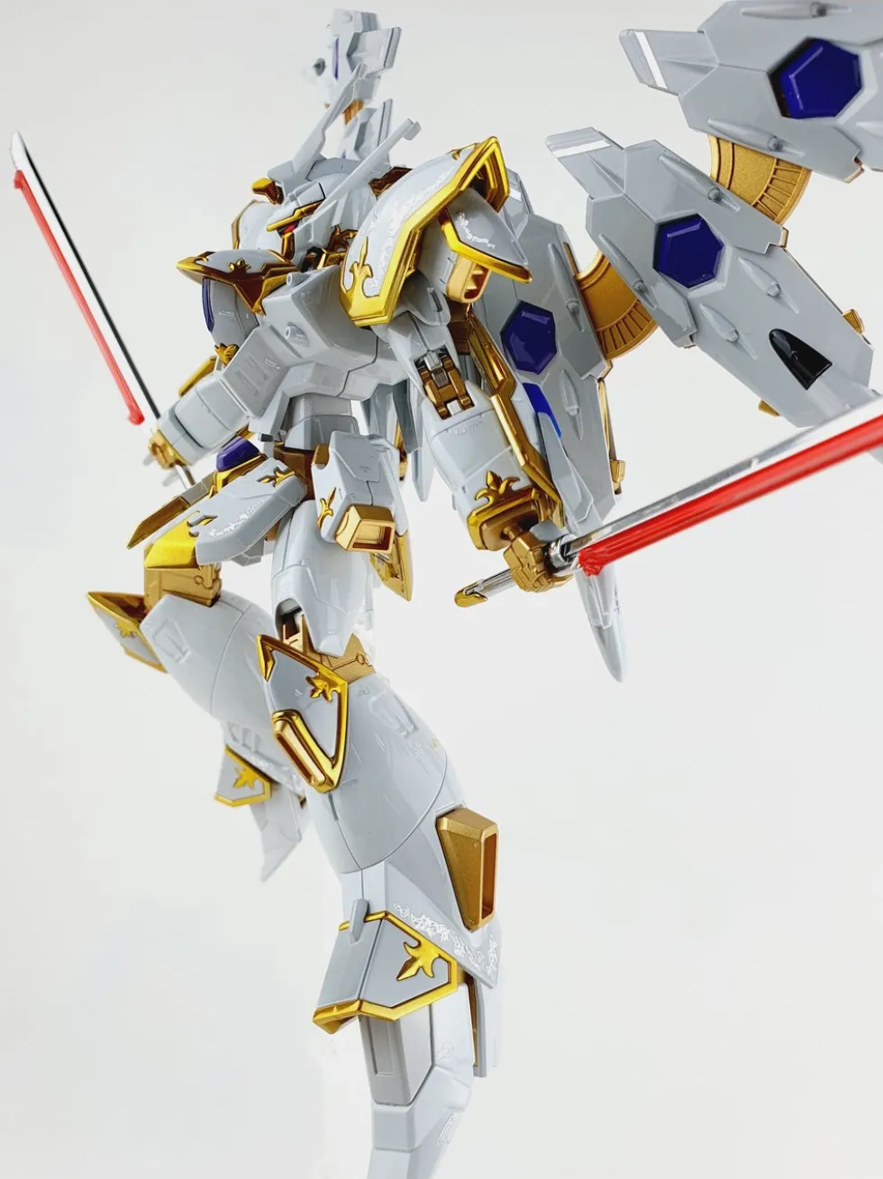 HG Black Knight Squad Cal-re.A Black Knight (Silver Polygonal Holo)