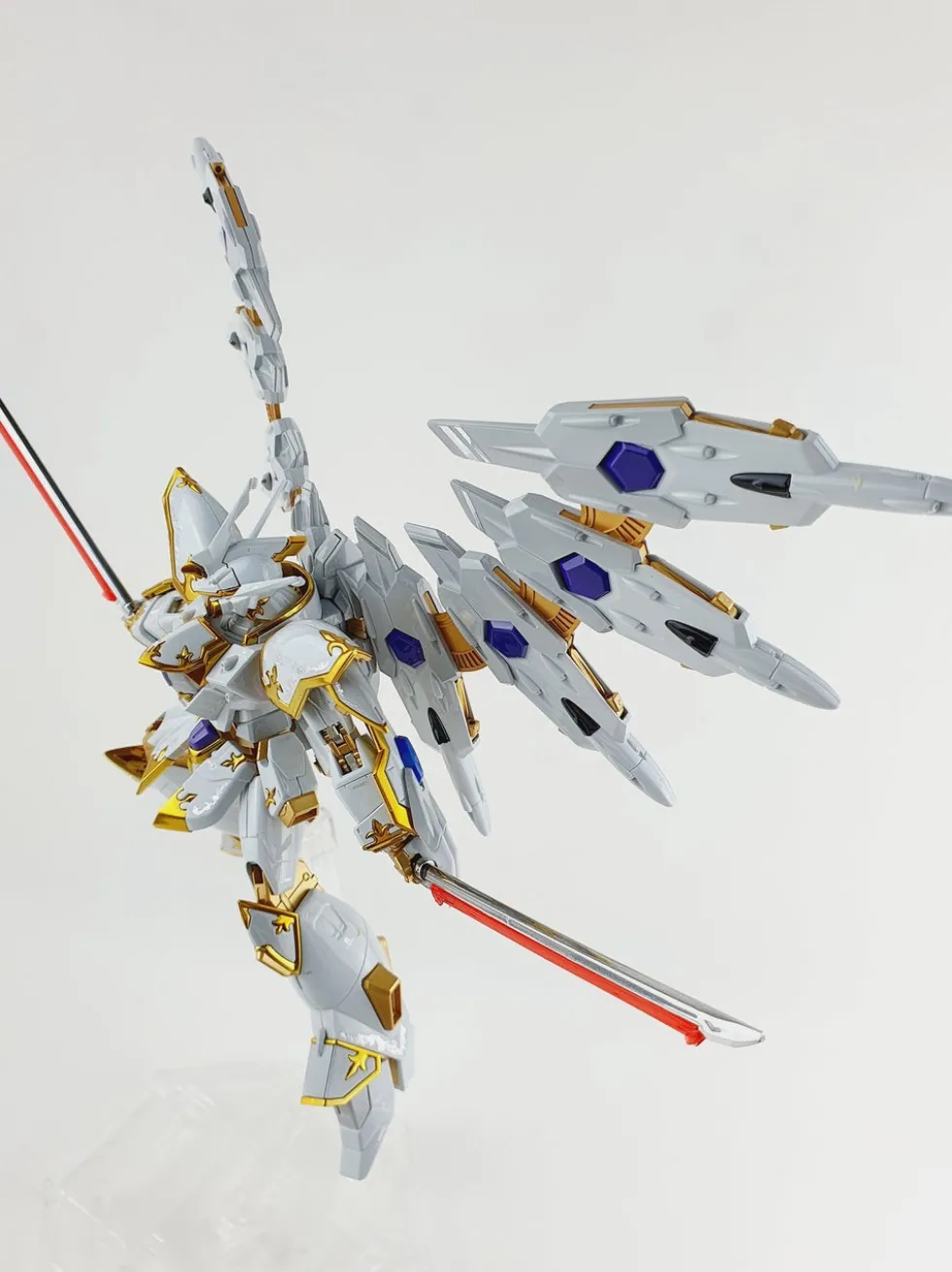 HG Black Knight Squad Cal-re.A Black Knight (Silver Polygonal Holo)