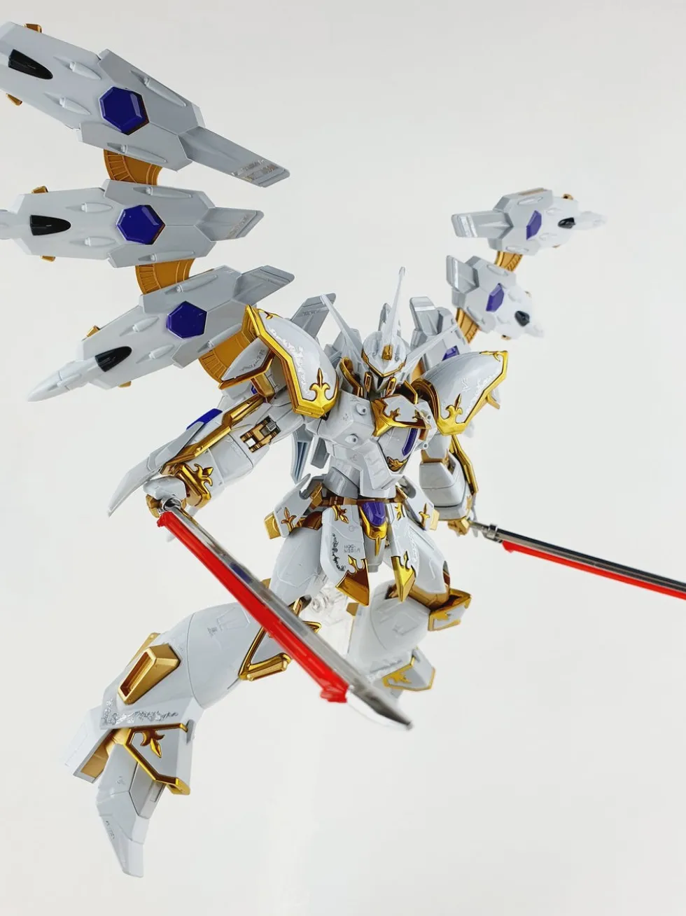 HG Black Knight Squad Cal-re.A Black Knight (Silver Polygonal Holo)