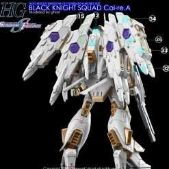 HG Black Knight Squad Cal-re.A Decals