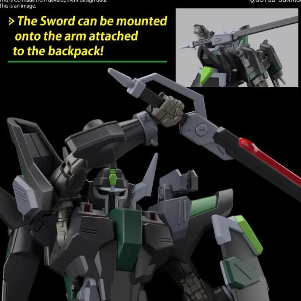 HGCE 247 Black Knight Squad Rud-ro.A (Griffin Arbalest Custom)