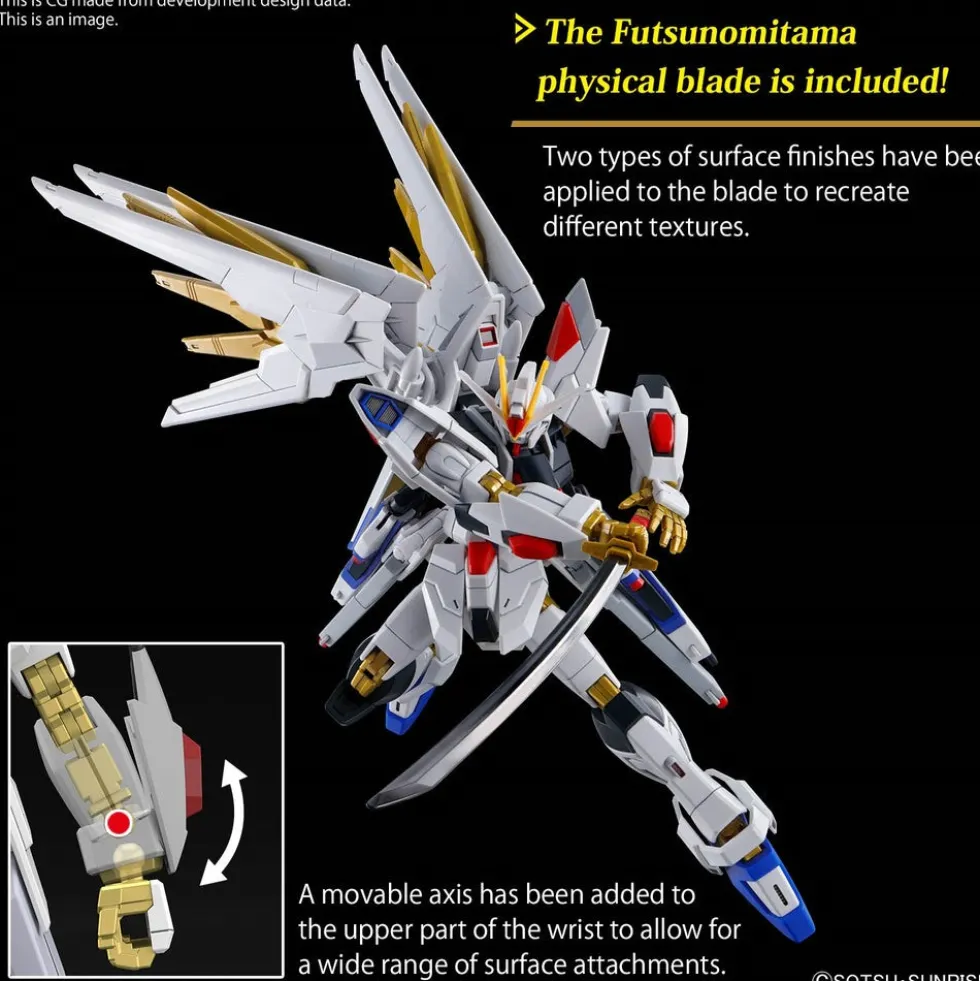HGCE 250 ZGMF/A-262PD-P Mighty Strike Freedom Gundam