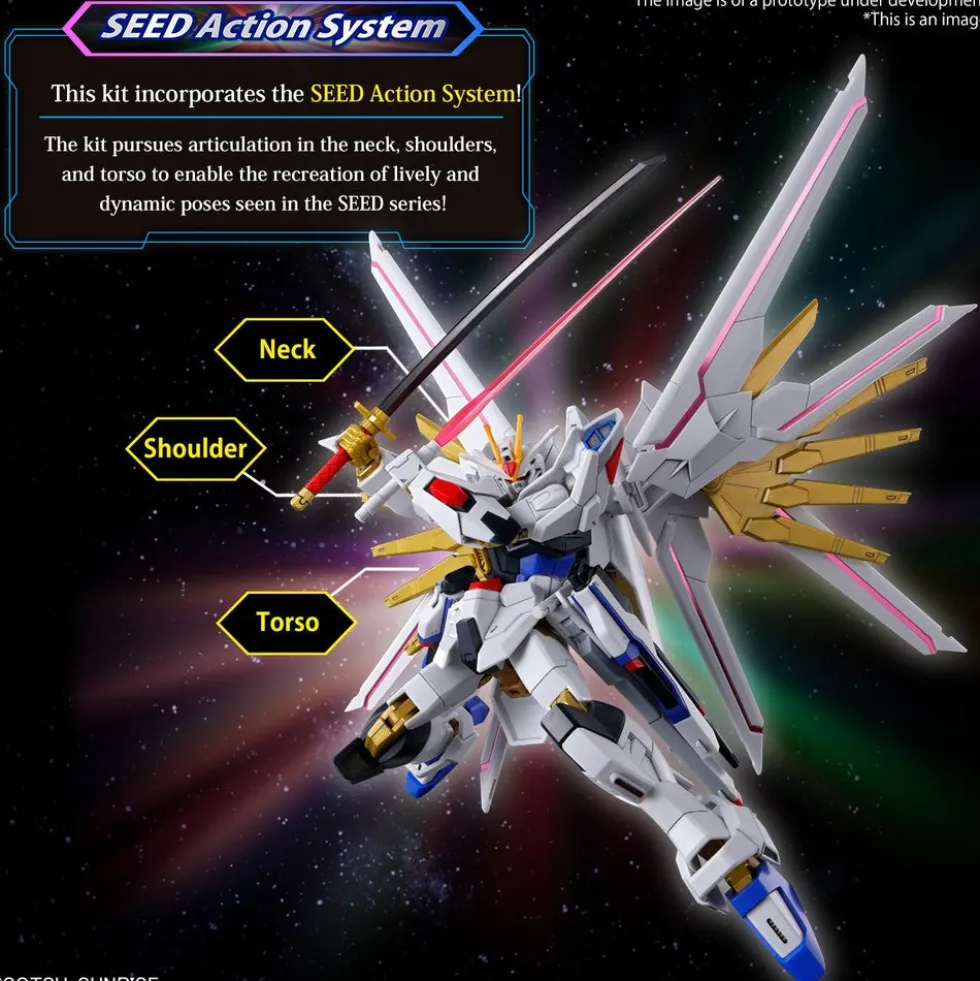 HGCE 250 ZGMF/A-262PD-P Mighty Strike Freedom Gundam