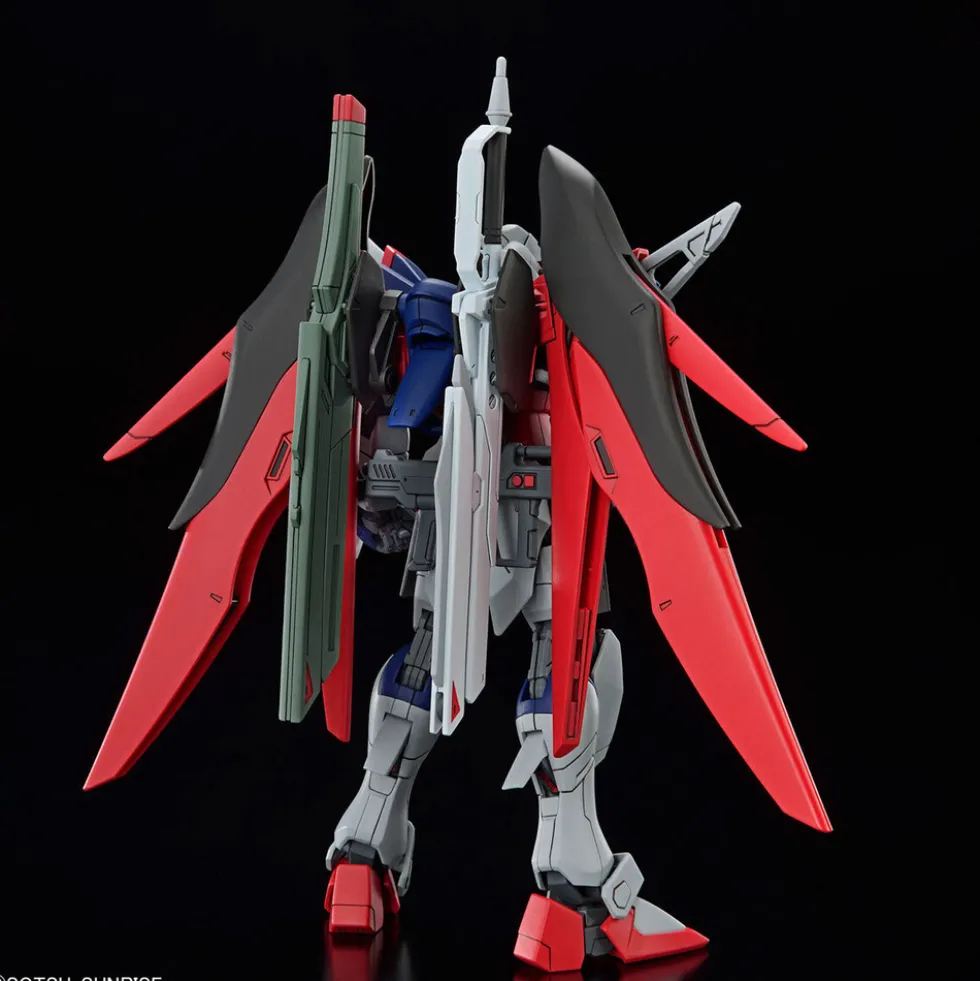 HGCE 258 ZGMF/A-42S2 Destiny Gundam Spec II & Zeus Silhouette