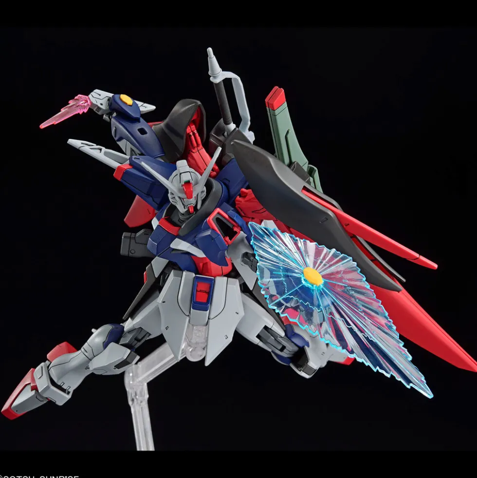 HGCE 258 ZGMF/A-42S2 Destiny Gundam Spec II & Zeus Silhouette