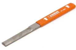 HG file horizontal slide type (half round/rough)