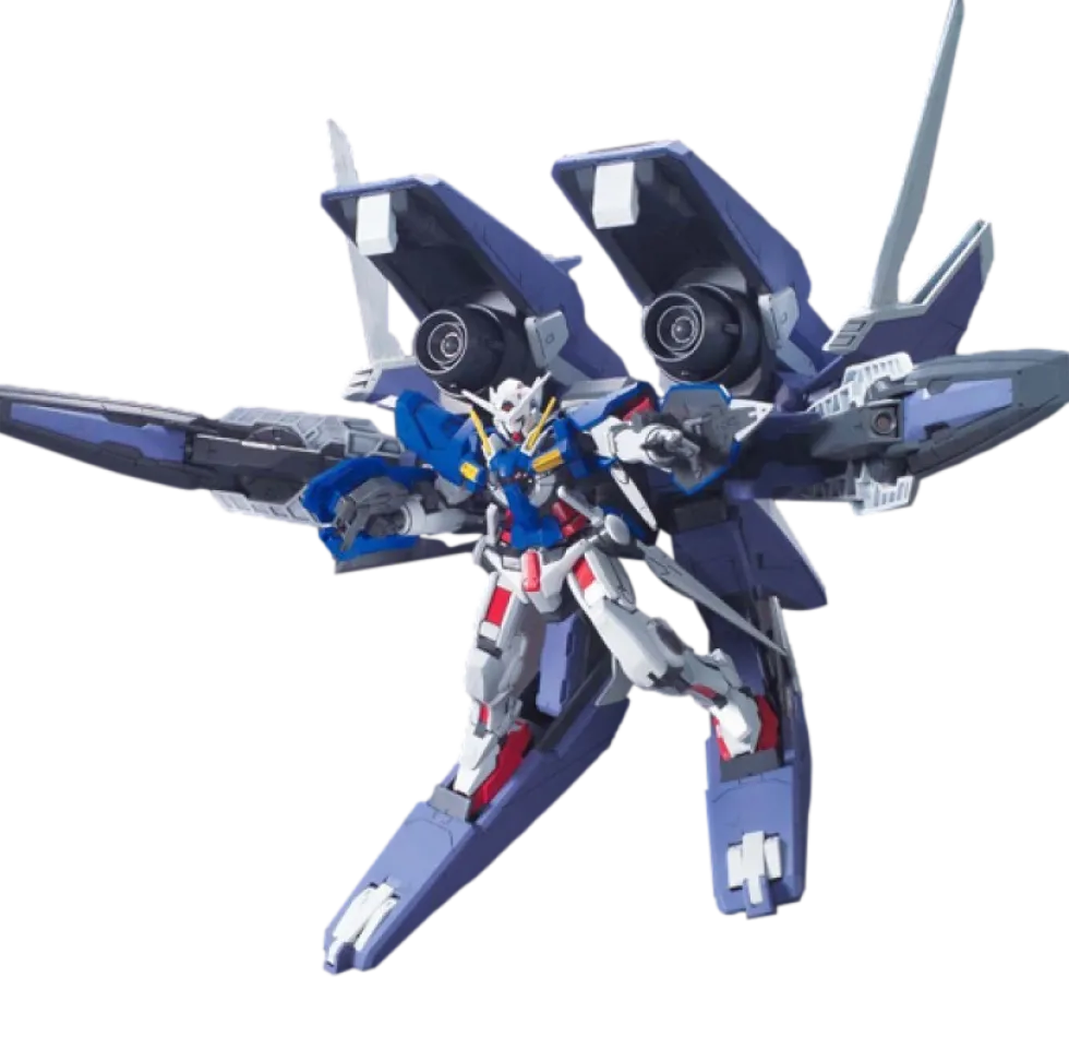 HG00 013 GN Arms Type E + Gundam Exia (Trans-Am Mode)