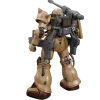 HGGTO 019 MS-06CK Zaku Half Cannon