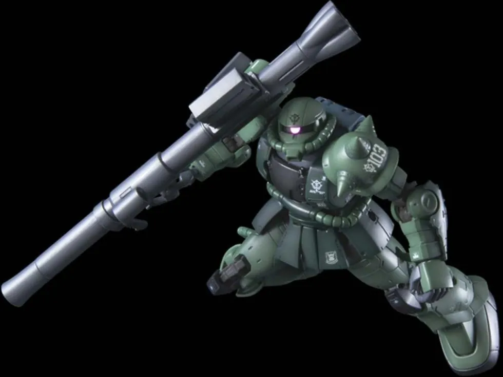 HGGTO 025 MS-06C-6/R6 Zaku II Type C-6/R6