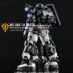 HGGTO MS-06R-1A Zaku II (Black Tri-Stars Full Set) Decals