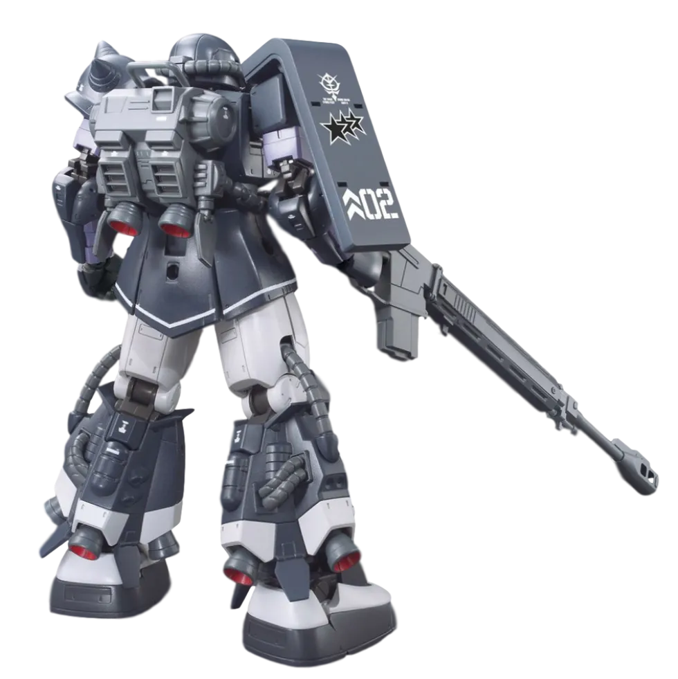 HGGTO 003 MS-06R-1A Zaku II High Mobility Type Gaia/mash