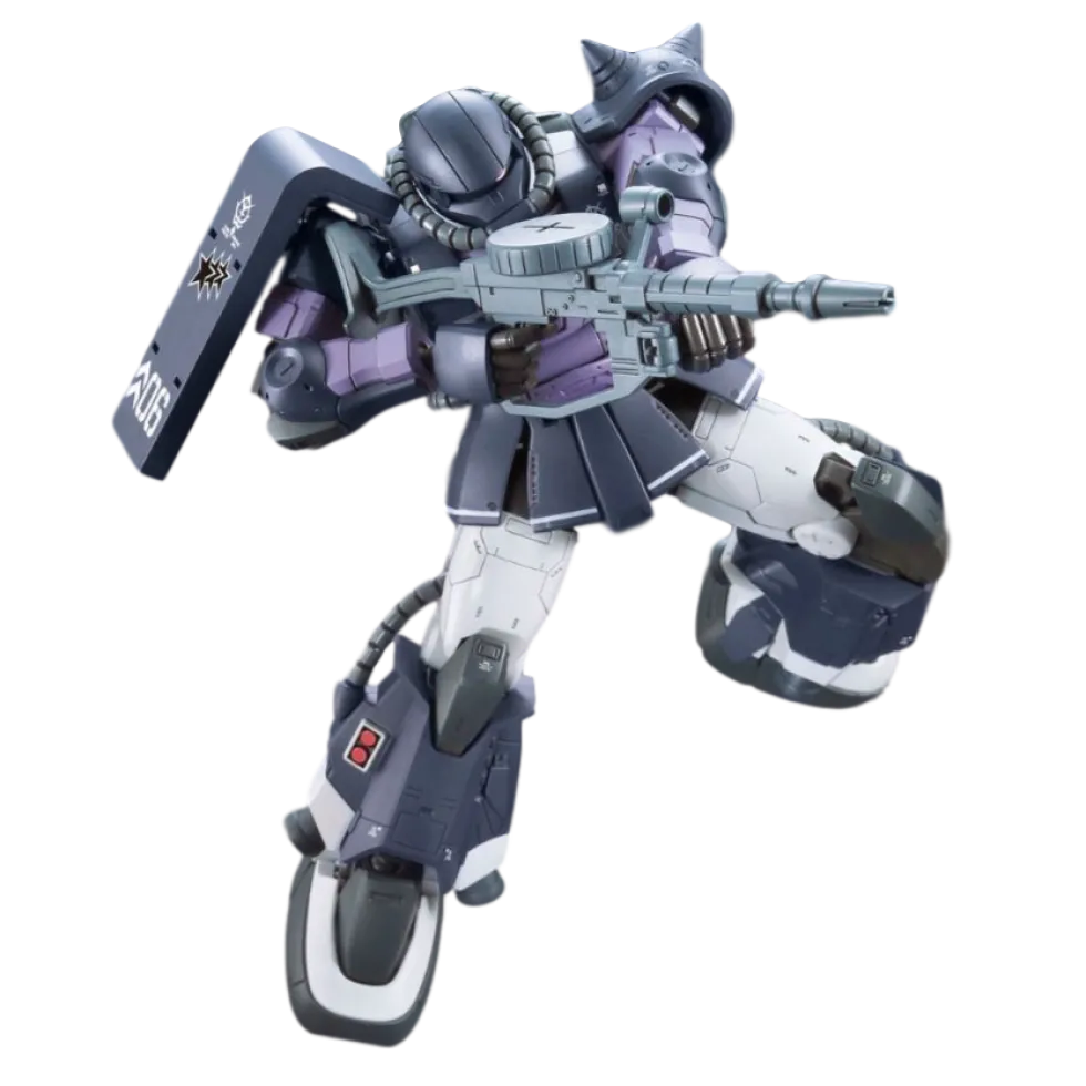 HGGTO 005 MS-06R-1A Zaku II Ortega Custom
