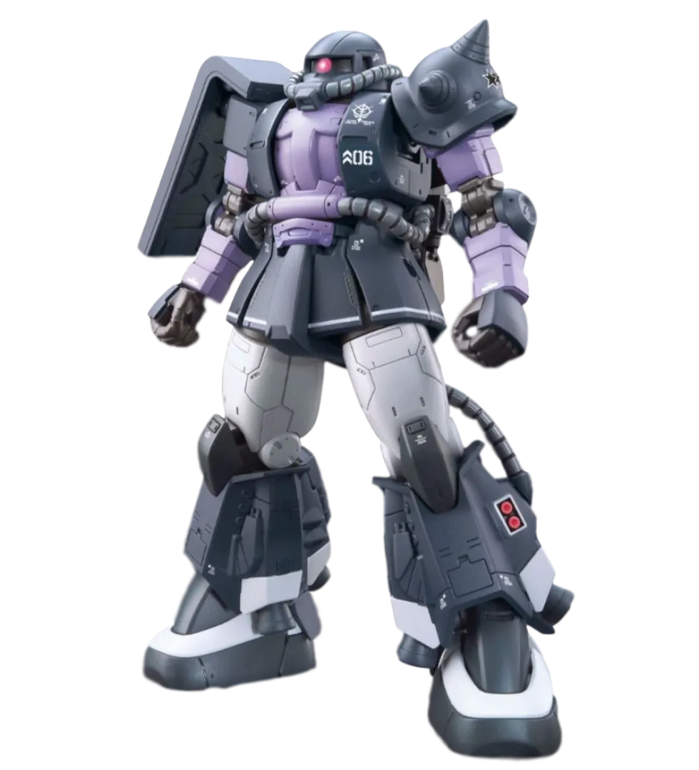 HGGTO 005 MS-06R-1A Zaku II Ortega Custom