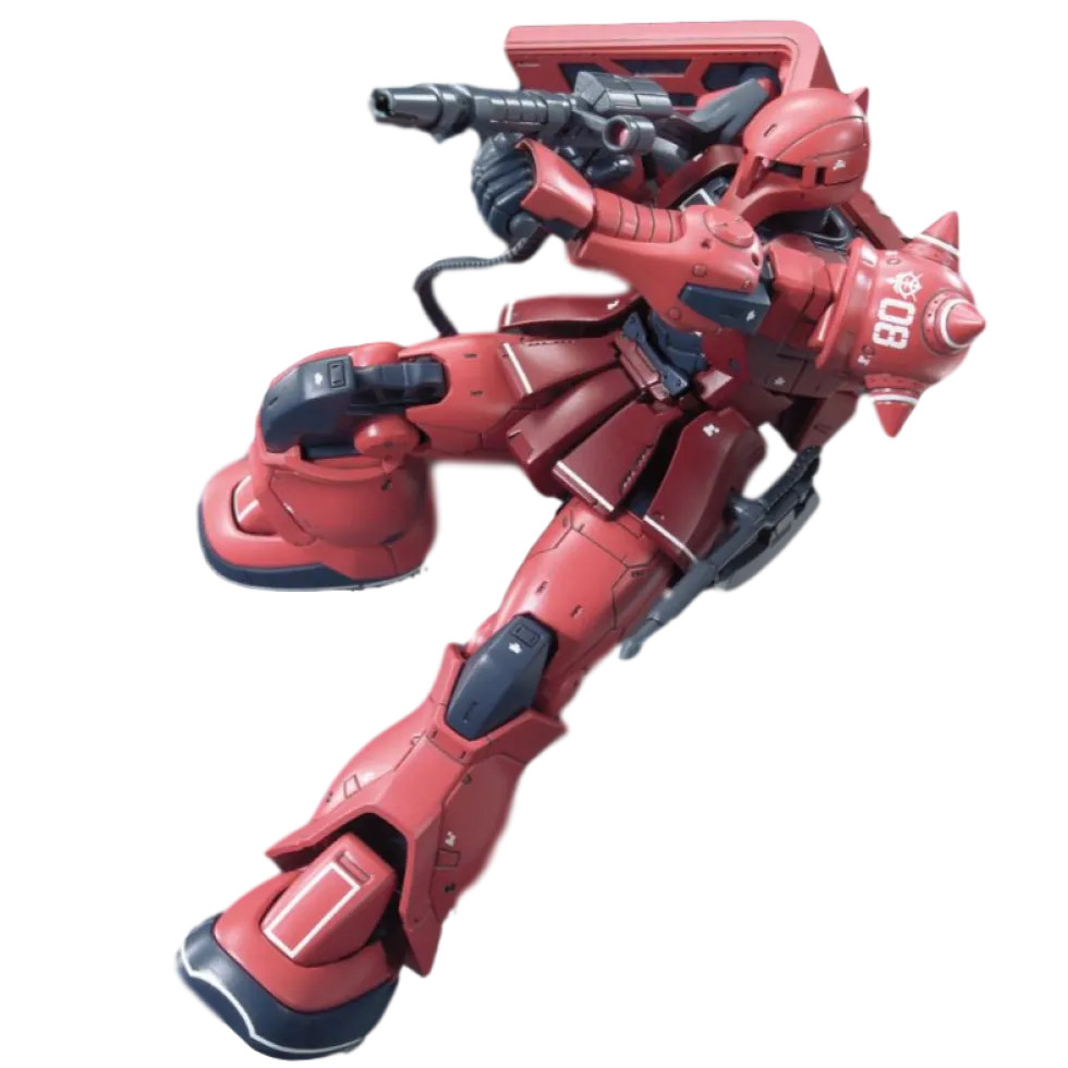HGGTO 013 MS-05S Zaku I Char Custom