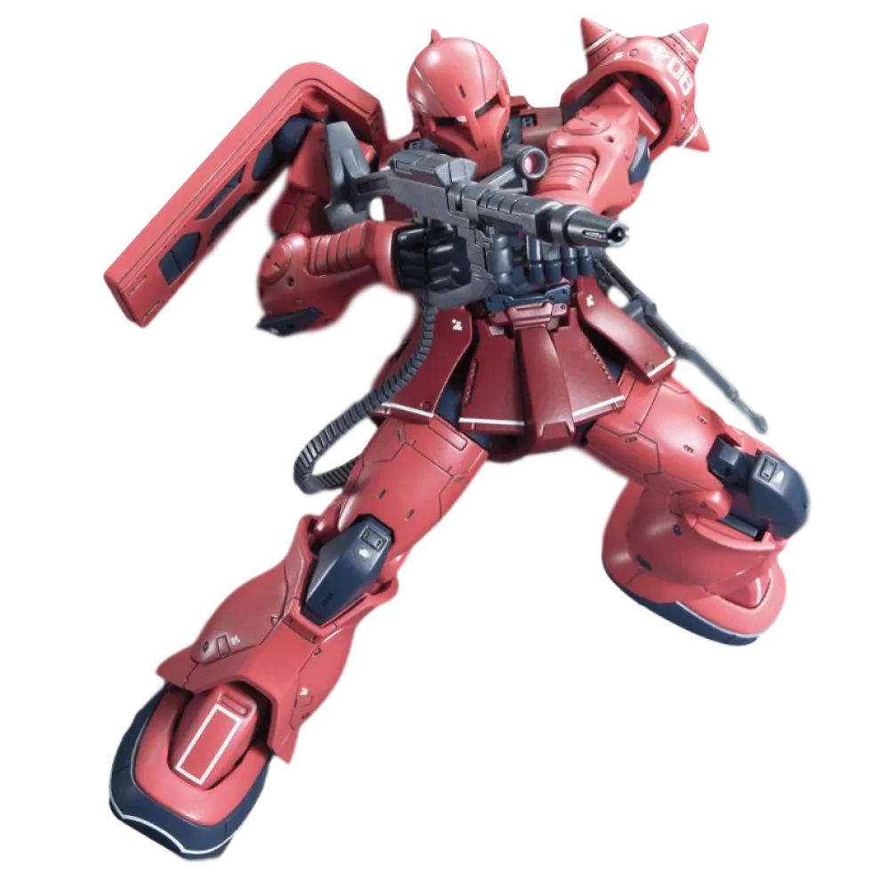 HGGTO 013 MS-05S Zaku I Char Custom
