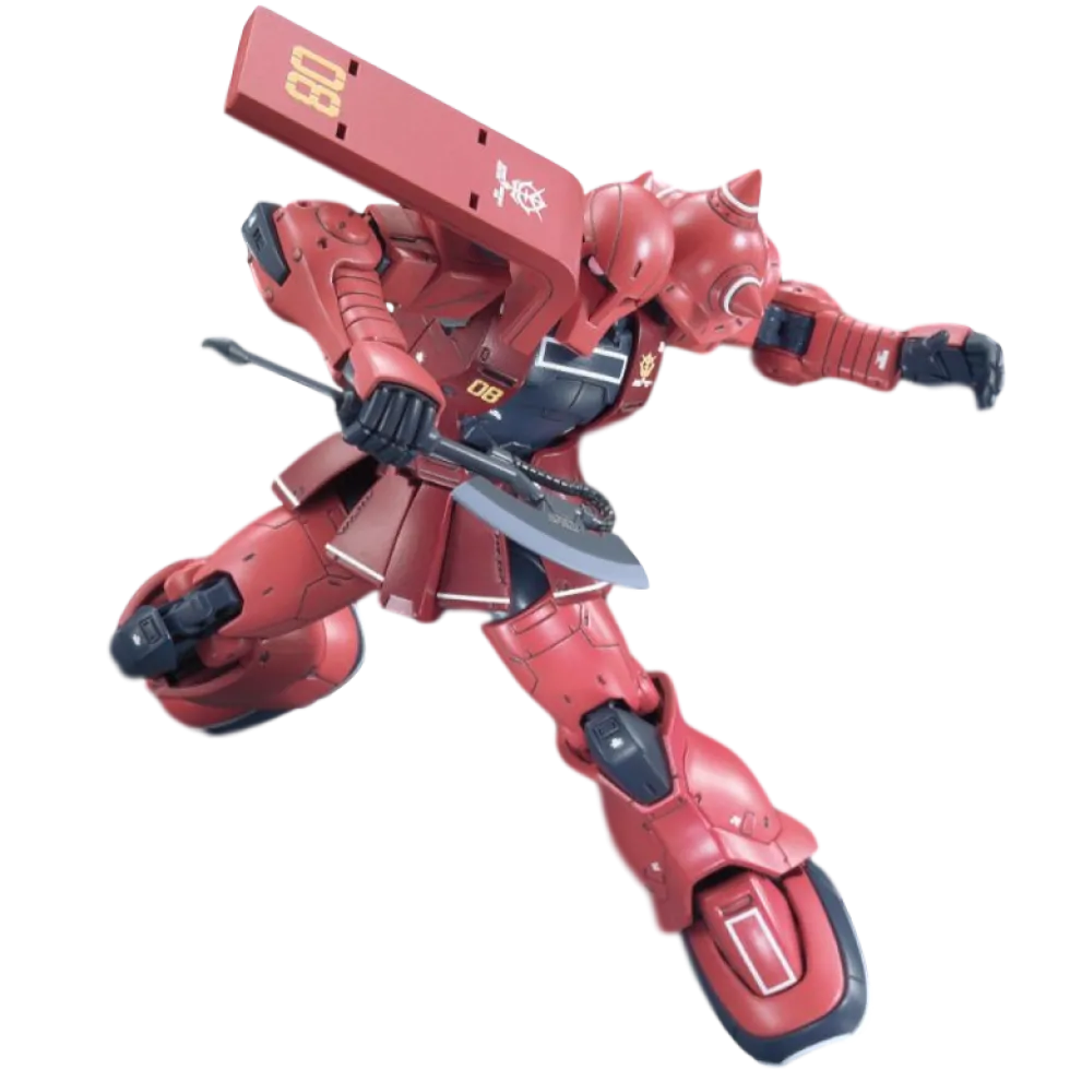 HGGTO 013 MS-05S Zaku I Char Custom