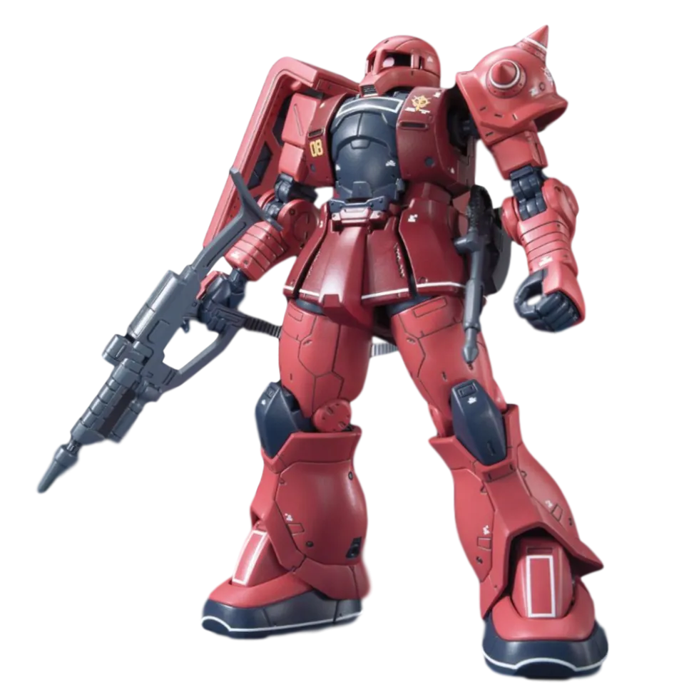 HGGTO 013 MS-05S Zaku I Char Custom