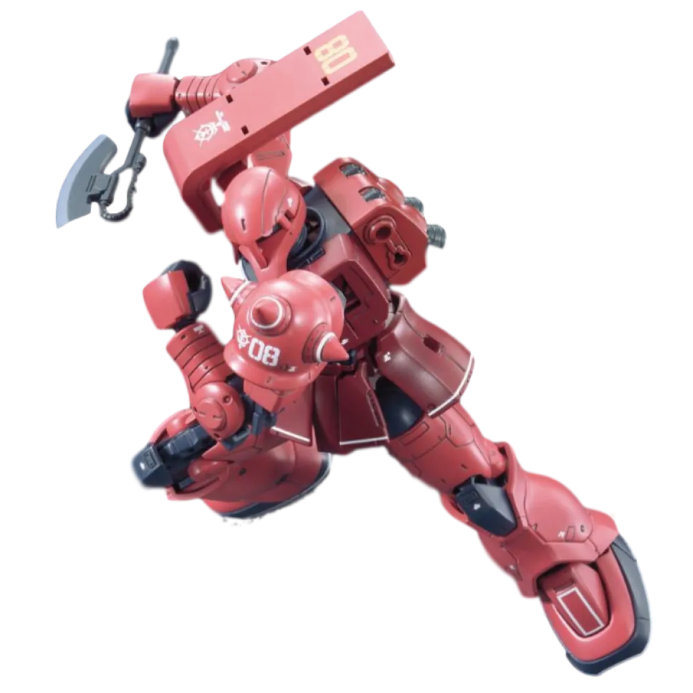 HGGTO 013 MS-05S Zaku I Char Custom