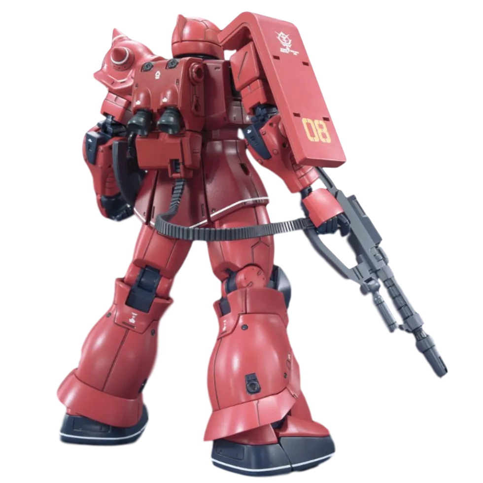 HGGTO 013 MS-05S Zaku I Char Custom