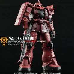 HGGTO MS-06S Zaku II (Char Aznable) Decals