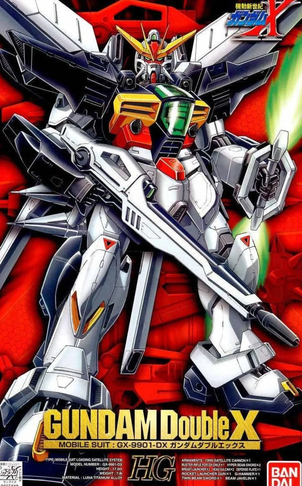 HG 1/100 Gundam Double X (Vintage)