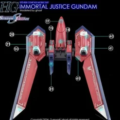 HG Immortal Justice Gundam Decals