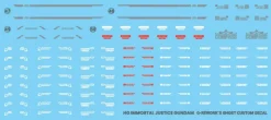 HG Immortal Justice Gundam Decals