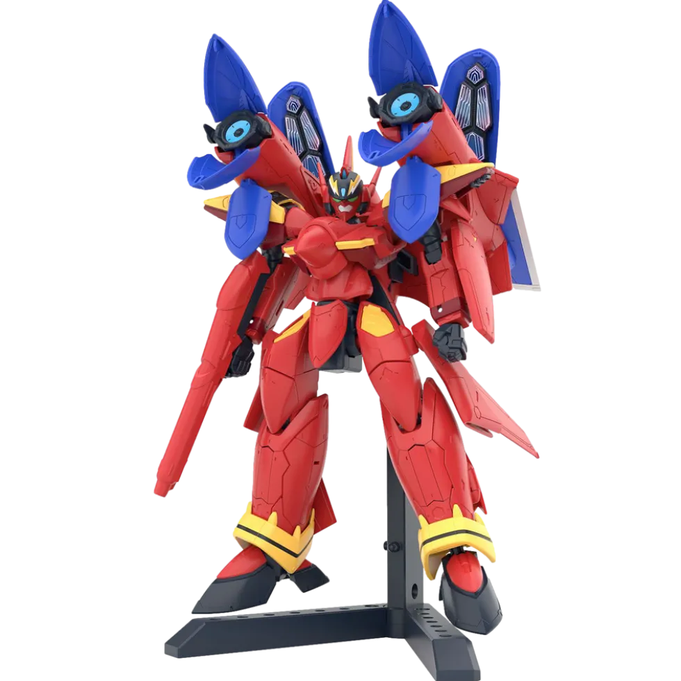HG Macross 7 1/100 VF-19 Custom Fire Valkyrie with Sound Booster